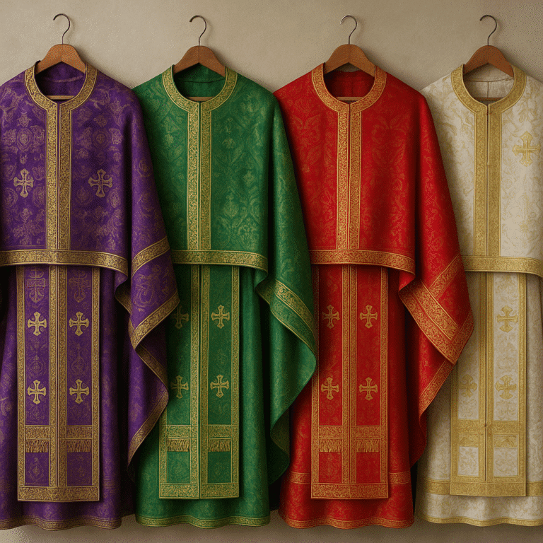Co symbolizują kolory szat liturgicznych w prawosławiu