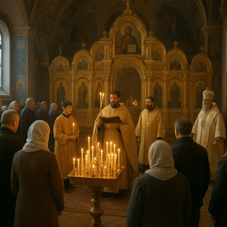 Jak wygląda nabożeństwo w cerkwi prawosławnej