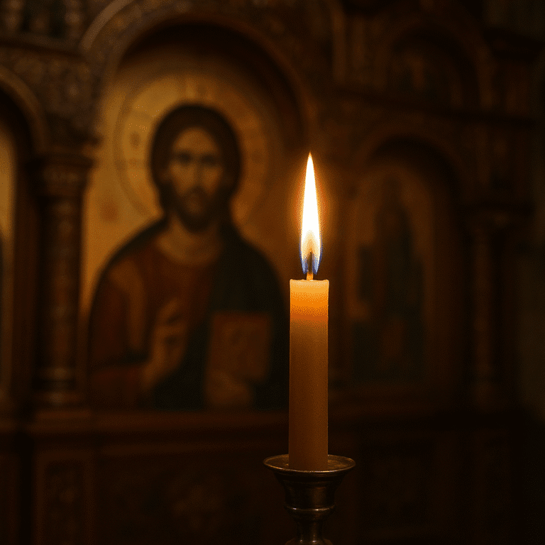 Co symbolizuje świeca w cerkwi prawosławnej