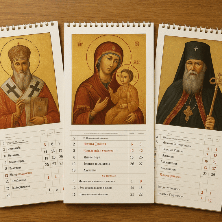 Jakie są różnice w kalendarzu liturgicznym między krajami prawosławnymi