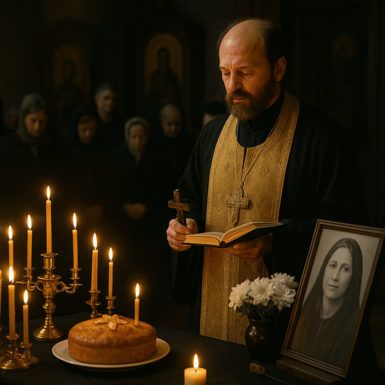 Jak wygląda nabożeństwo za zmarłych – panichida