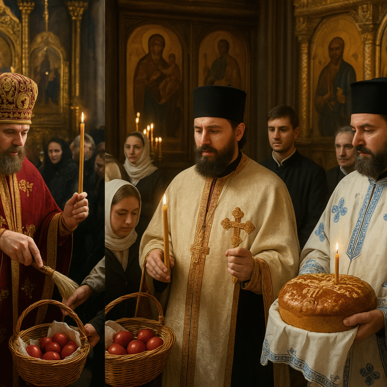 Jakie są zwyczaje wielkanocne w cerkwi rosyjskiej, serbskiej i greckiej