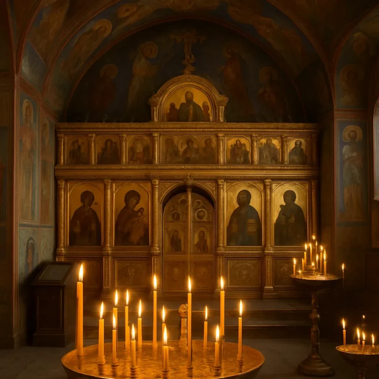 Jak wygląda wnętrze cerkwi – ikonostas, freski, świece i znaczenia symboliczne