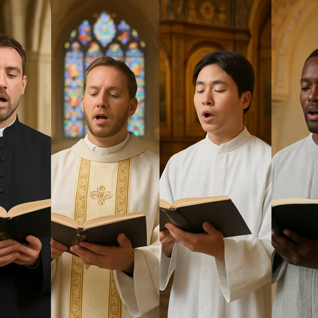 Jakie są różnice w melodii liturgicznej między narodami