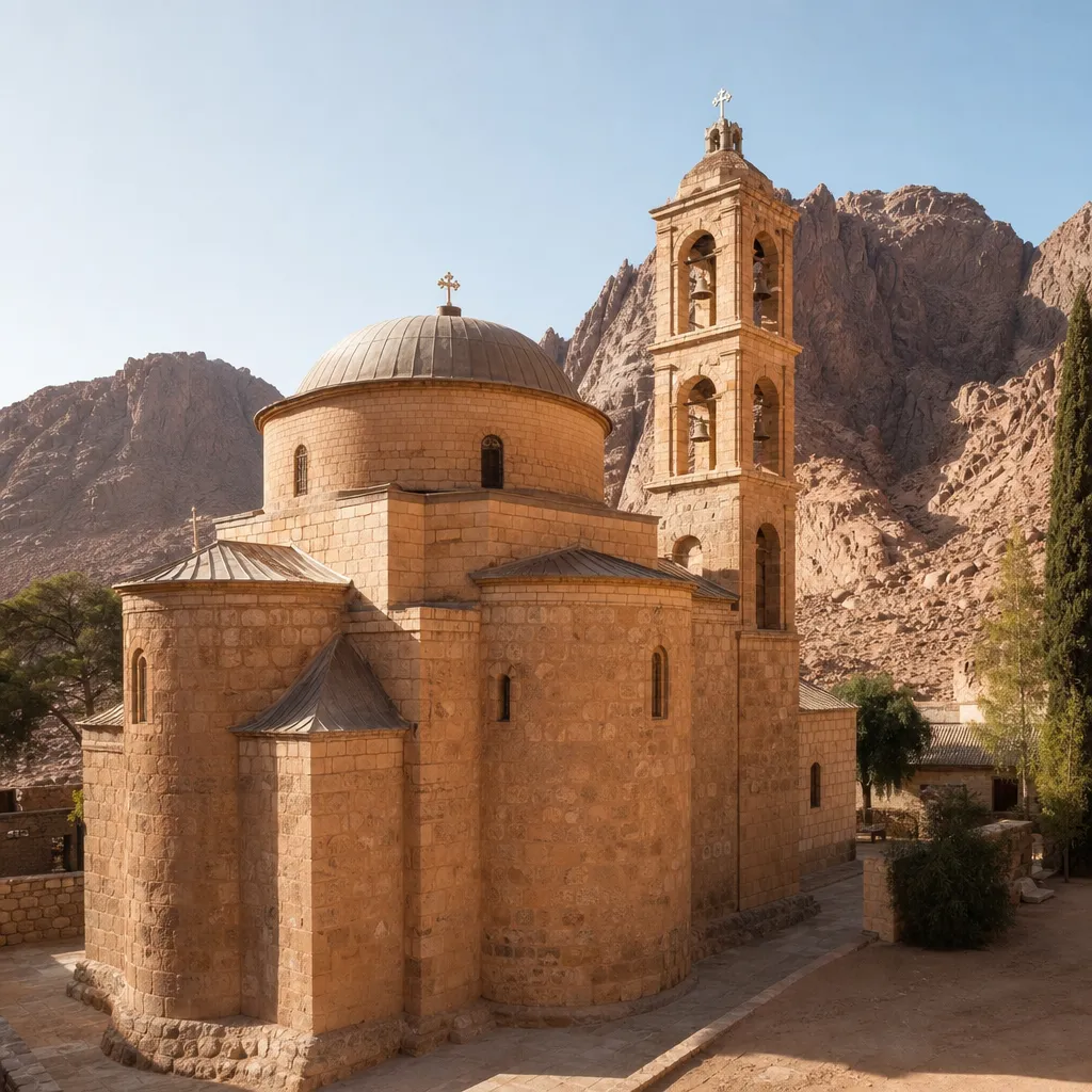 Monaster św. Katarzyny na Synaju – Egipt