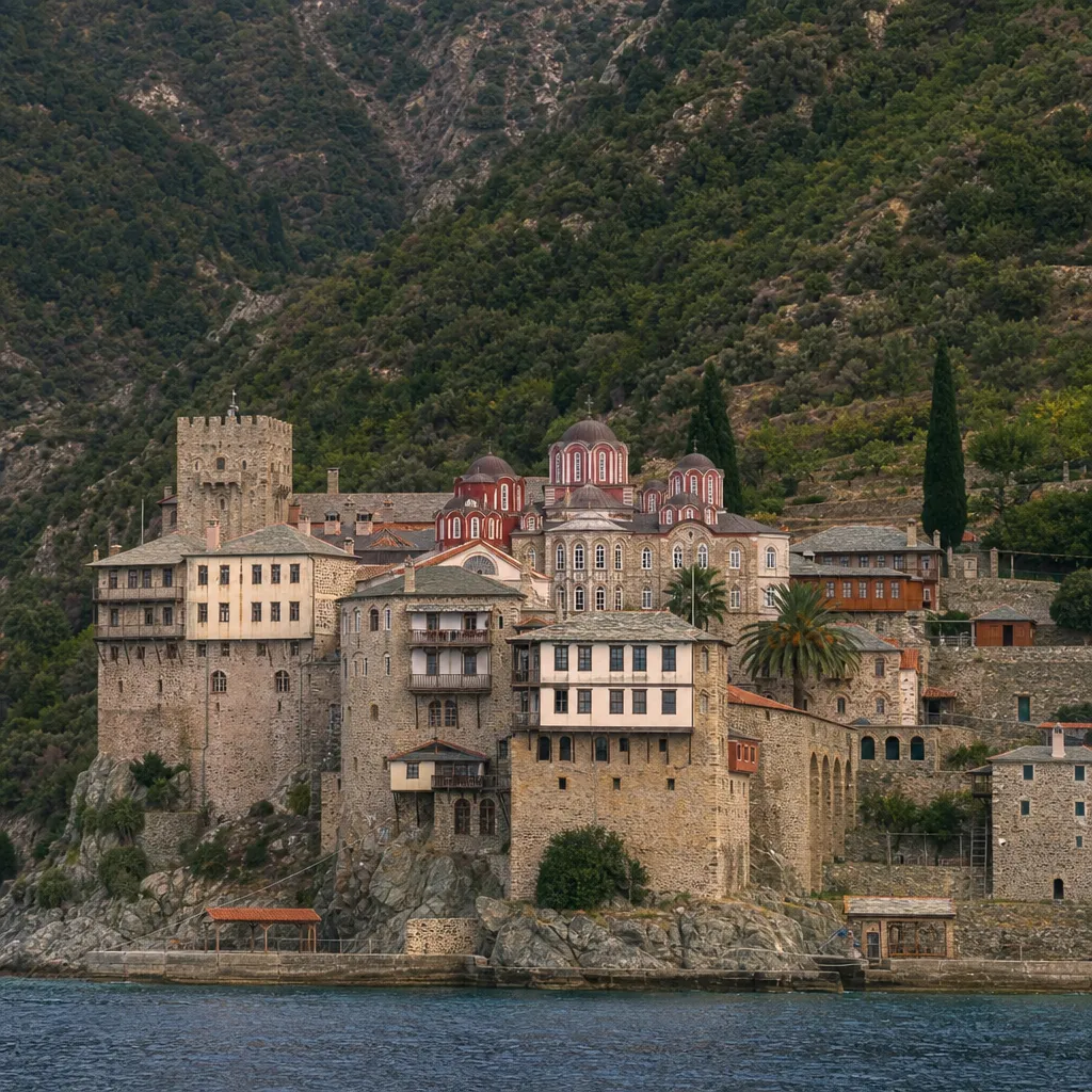 Monaster Iviron – Góra Athos, Grecja