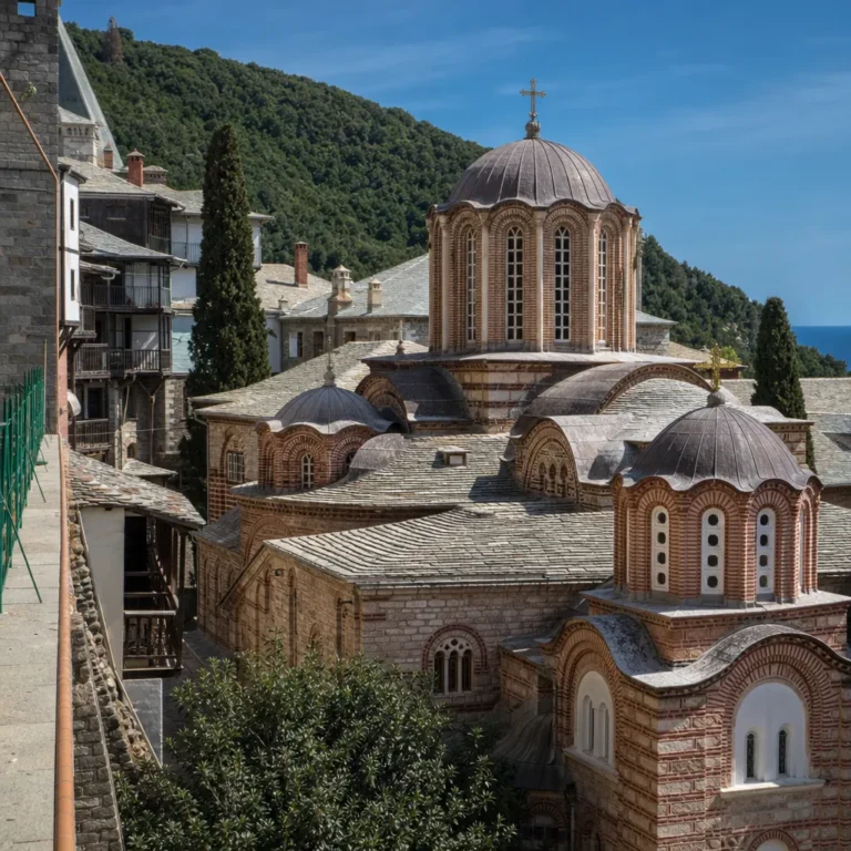 Monaster Chilandar – Góra Athos, Grecja