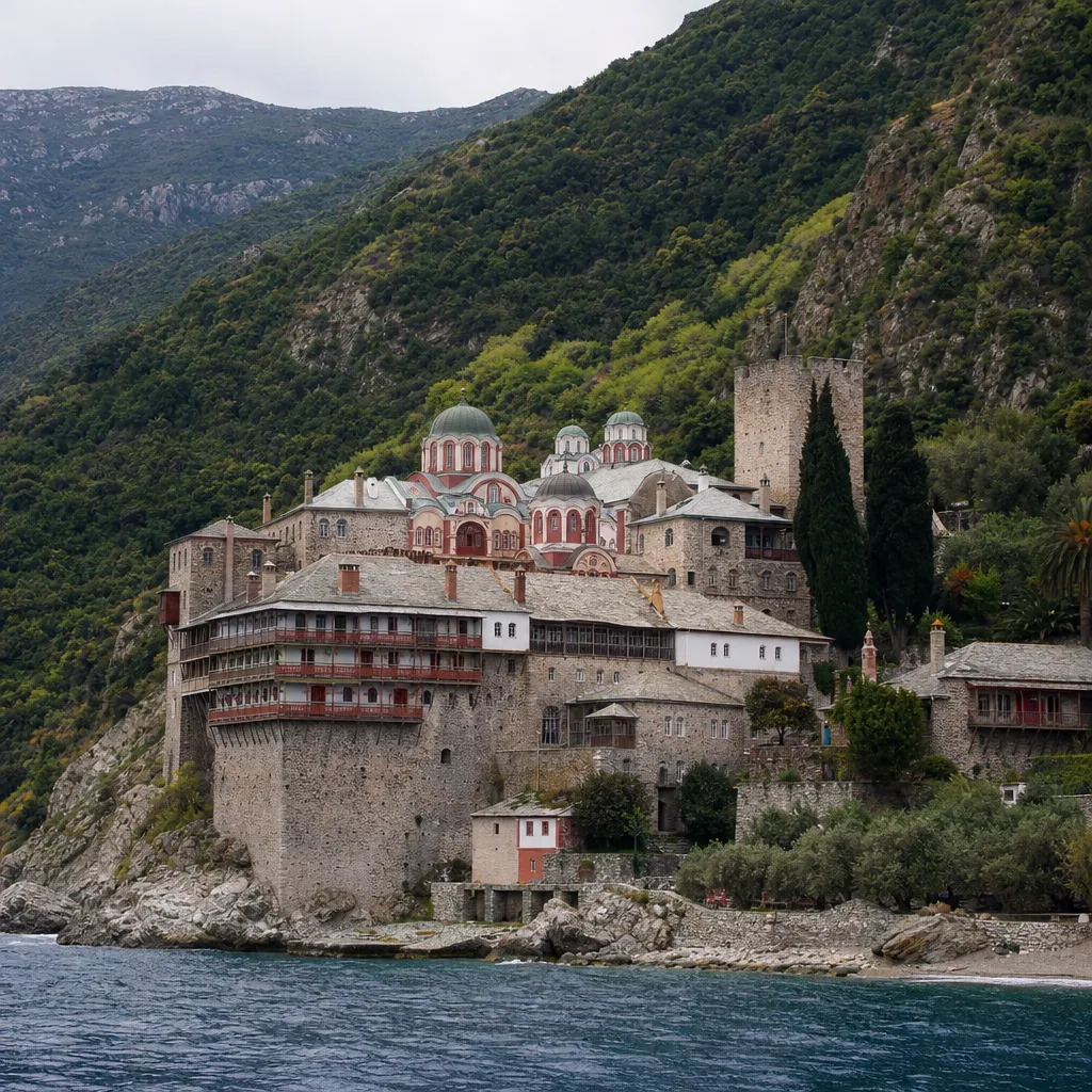 Monaster Dochiariu – Góra Athos, Grecja