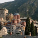 Monaster św. Pantelejmona – Góra Athos, Grecja