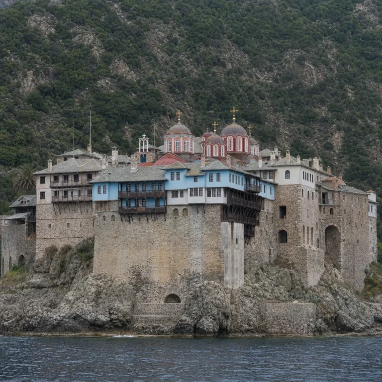 Monaster Xiropotamou – Góra Athos, Grecja