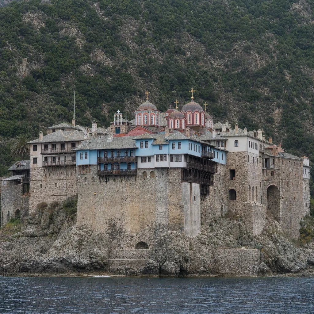 Monaster Xiropotamou – Góra Athos, Grecja