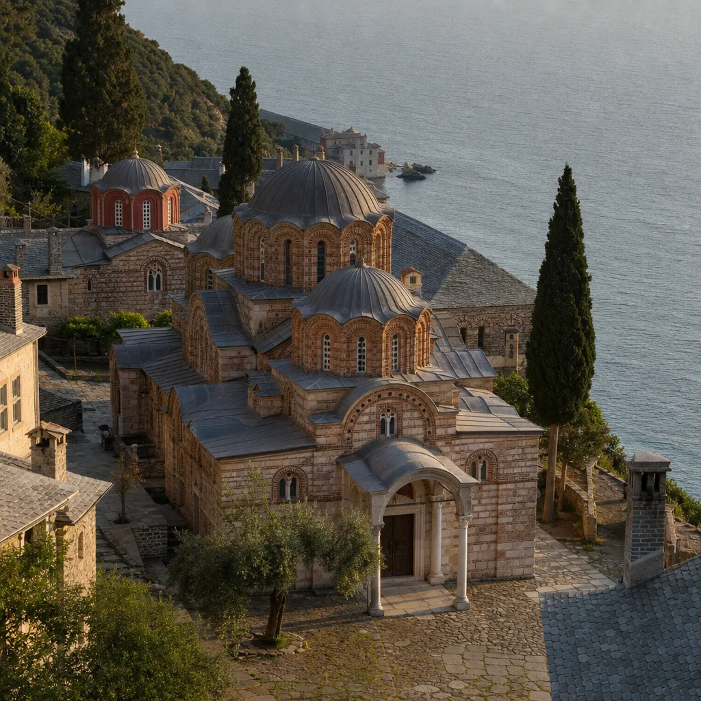 Monaster św. Pawła – Góra Athos, Grecja