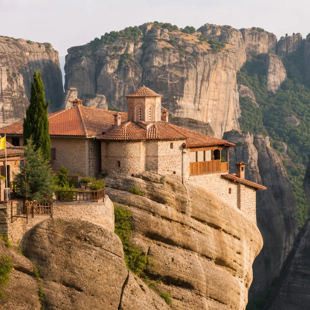 Monaster św. Mikołaja Anapafsasa – Meteory, Grecja