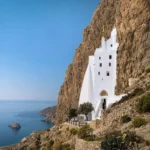 Monaster Panagia Hozoviotissa – Amorgos, Grecja