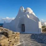 Kościół Panagia Paraportiani – Mykonos, Grecja