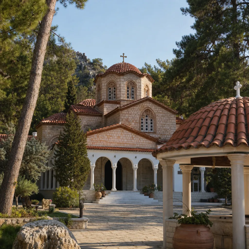 Monaster św. Patapiosa – Loutraki, Grecja