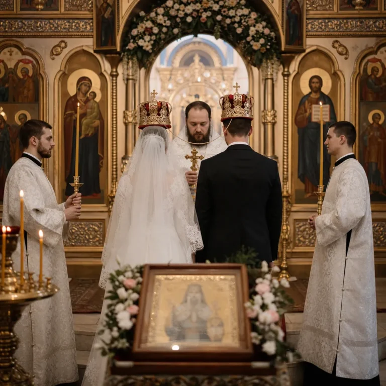 Ślub katoliczki z prawosławnym w cerkwi