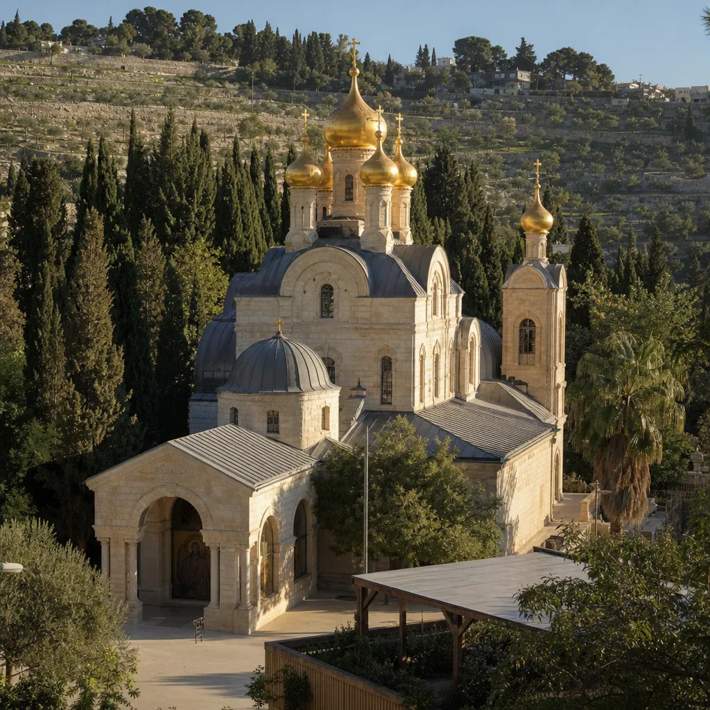 Monaster Małej Galilei – Góra Oliwna, Jerozolima